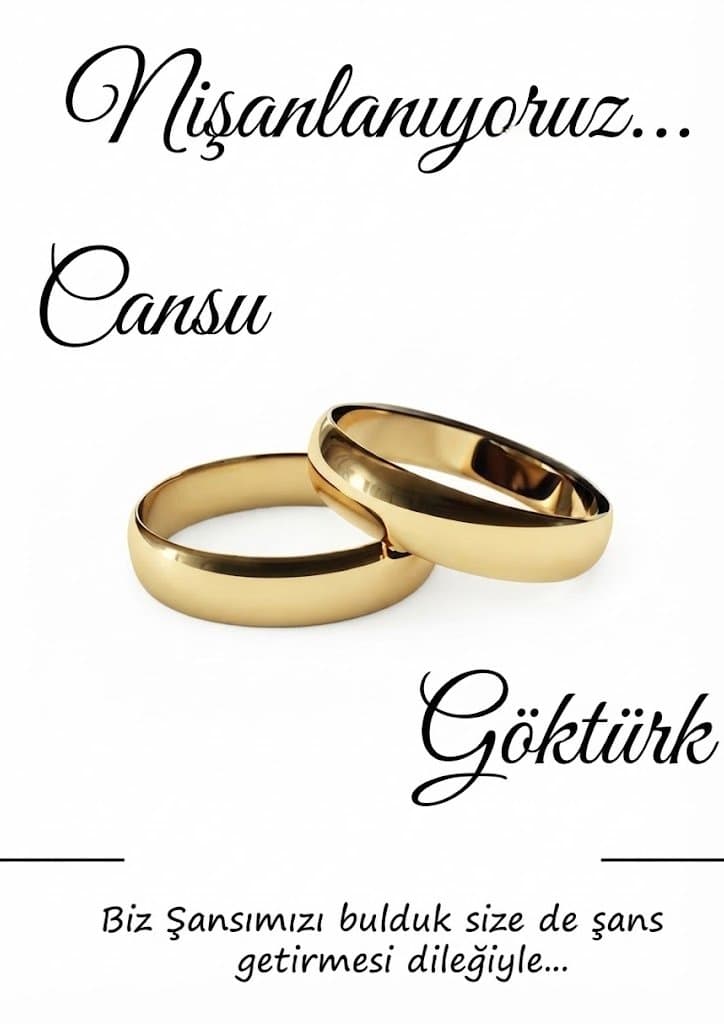 Nişan Hatırası - Alyanslar