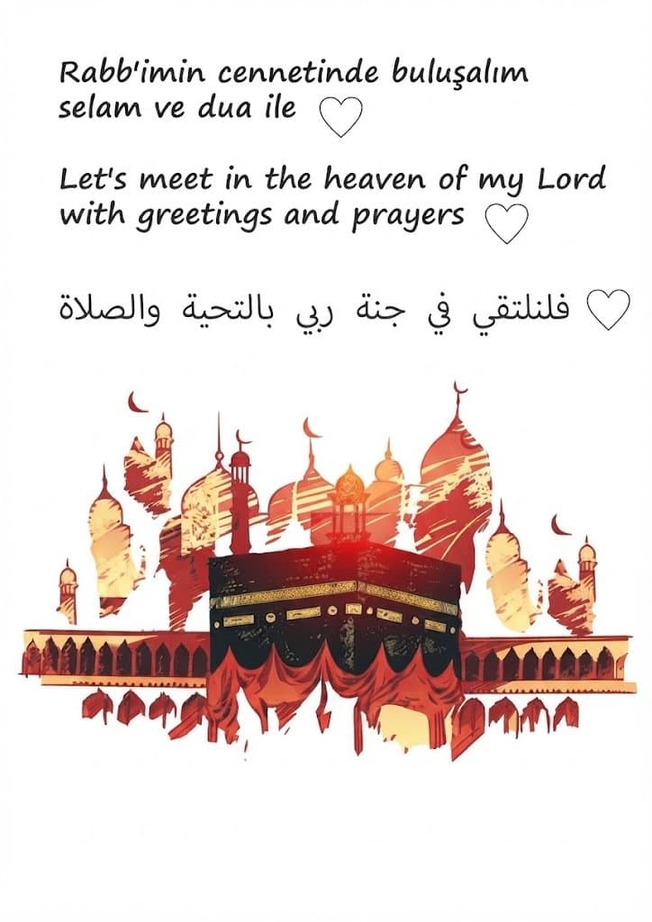 Kabe Temalı Hatıra Kartı